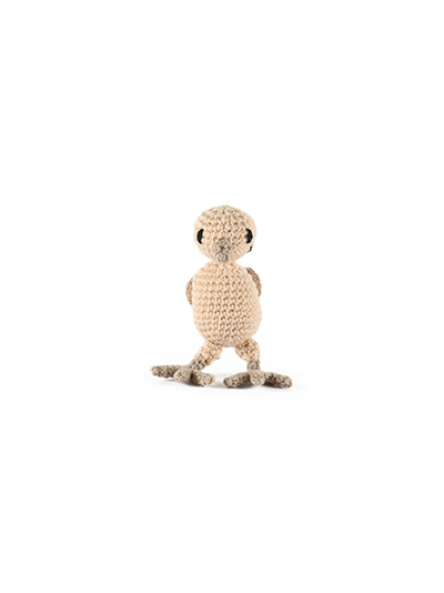 toft ed's animal mini Beatrice the Turtle Dove amigurumi crochet